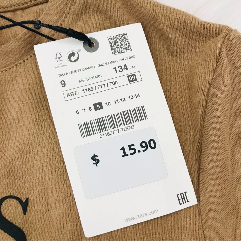 Girls Zara Long Sleeve Shirt - Picture 6 of 10